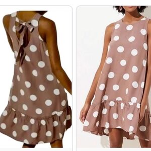 Polka Dot Sl Dress